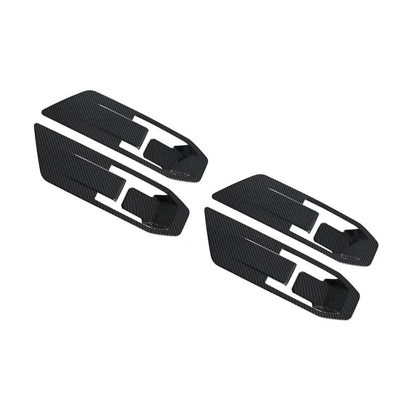 for Triton / L200 2024 Inner Door Handle Bowl Frame Cover Trim Sticker Interior Accessories Carbon F