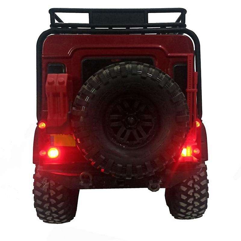 for Trx4 Rc Car Front Rear Led Lights + Ic Lamp Group Headlight Kit for 1/10 Rc Crawler -4