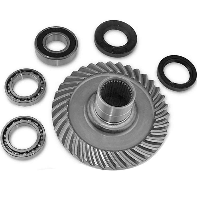 for TRX300FW Fourtrax Rear Differential Ring&Pinion Gear+Bearing Kit 1988-2000
