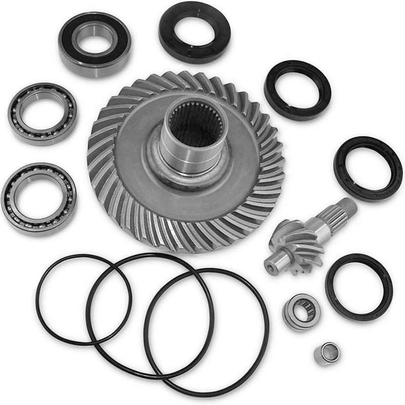 for TRX300FW Fourtrax Rear Differential Ring&Pinion Gear+Bearing Kit 1988-2000
