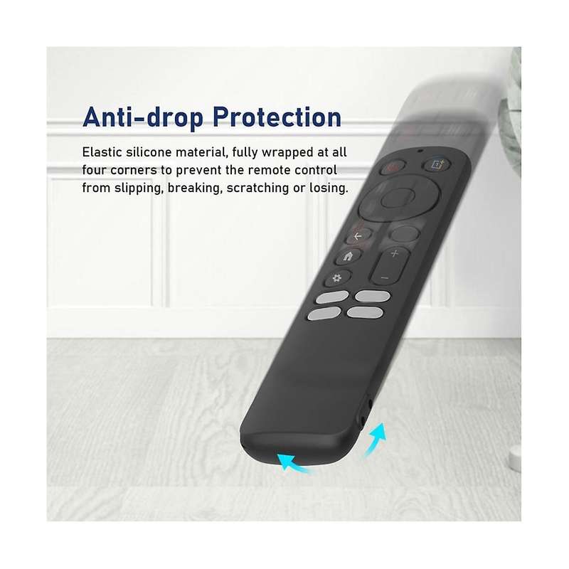 for Tv Q2 Pro Remote Control Cover Portable Anti-fall Dust-proof Silicone All-pack Cover, E