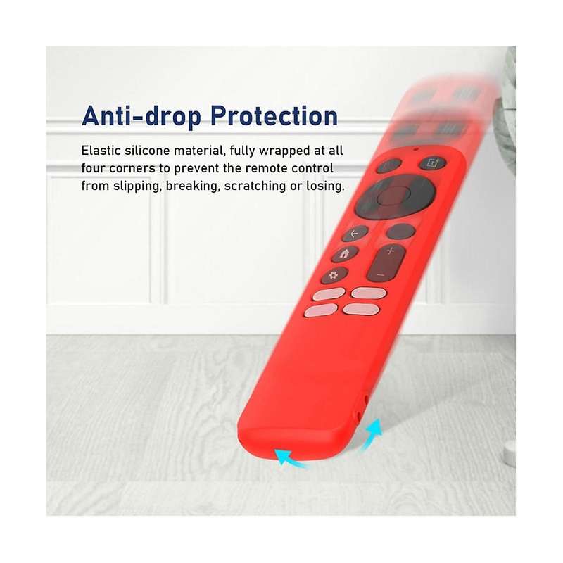 for Tv Q2 Pro Remote Control Cover Portable Anti-fall Dust-proof Silicone All-pack Cover, E