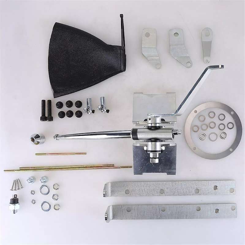 FOR Turbo 350 TH350 Shifter Kit Floor Mount Automatic Transmission 12 Inch HRC1941