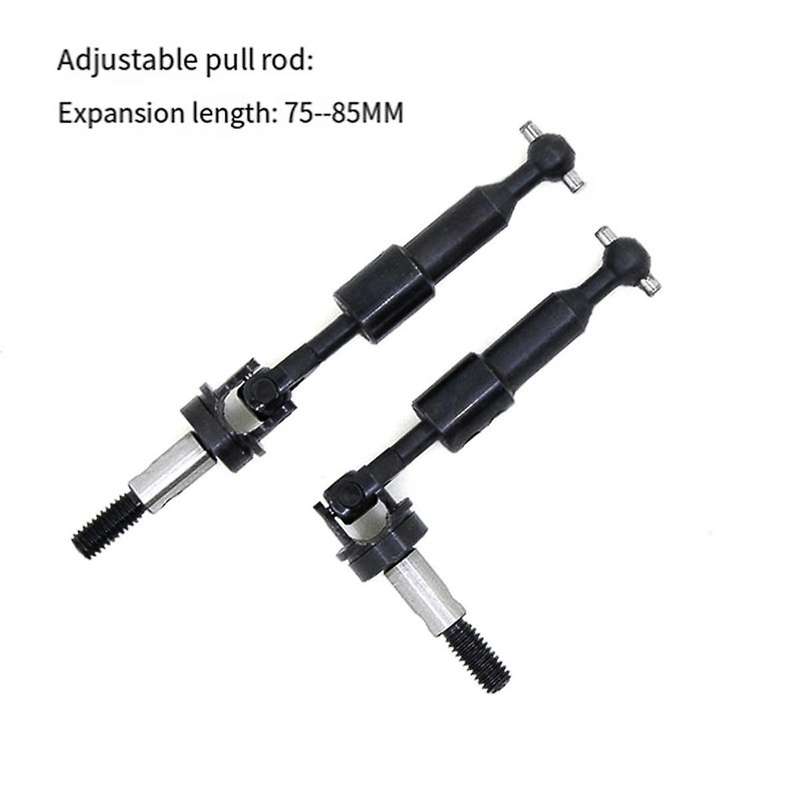 for Unlimited 94123 Steel Universal Drive Shaft Adjustable CVD 102015-A Modified Tension Upgraded Ve