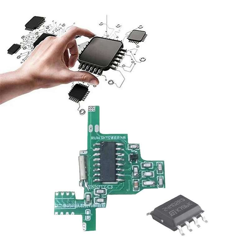for UVK5/UVK6 SI4732 Intercom Modification Module Filter Amplified Version+2M Expansion Chip Interc