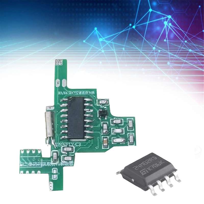 for UVK5/UVK6 SI4732 Intercom Modification Module Filter Amplified Version+2M Expansion Chip Interco