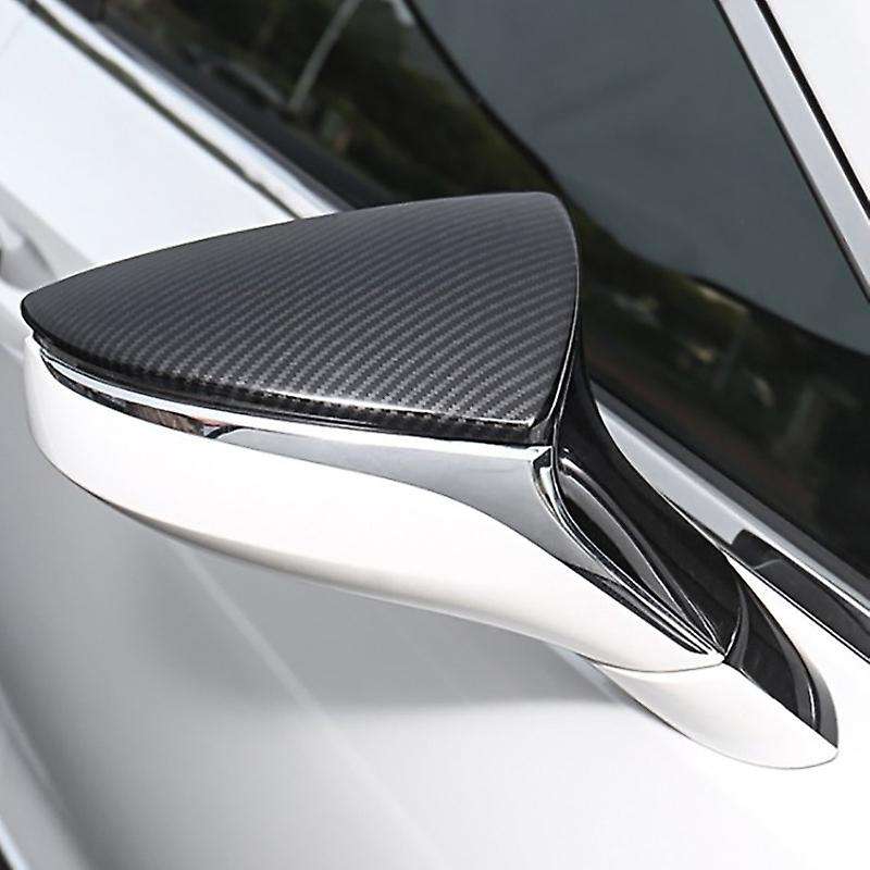 for UX 200H 250H 260H 2019 2020 Car Side Door Rearview Mirror Cover Trim Carbon Fiber Stickers Fit A