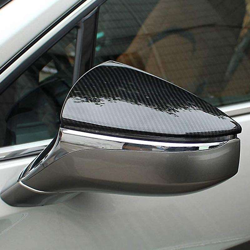 for UX 200H 250H 260H 2019 2020 Car Side Door Rearview Mirror Cover Trim Carbon Fiber Stickers Fit A