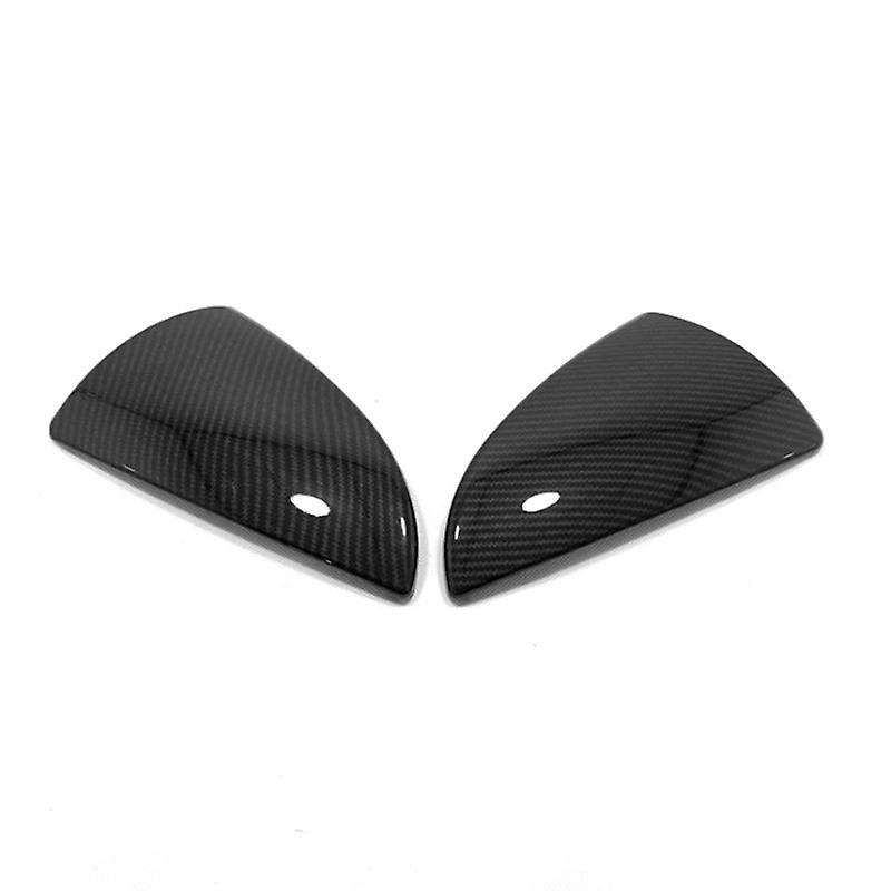 for UX 200H 250H 260H 2019 2020 Car Side Door Rearview Mirror Cover Trim Carbon Fiber Stickers Fit A