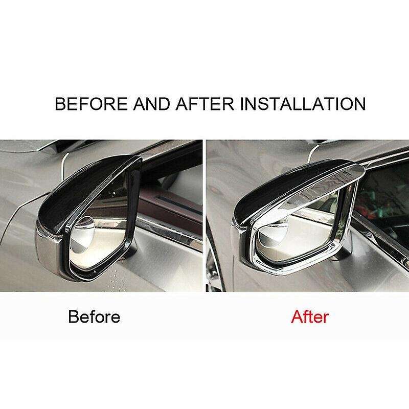 for UX 200H 250H 260H 2018 2019 2020 Car Rearview Mirror Rain Eyebrow Cover Trim Stickers Fit Access
