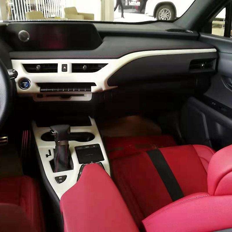 for UX 200H 19-20 Car Cover Inner Control Trim ABS/Carbon Fiber Middle Air Conditioning Switch Outle