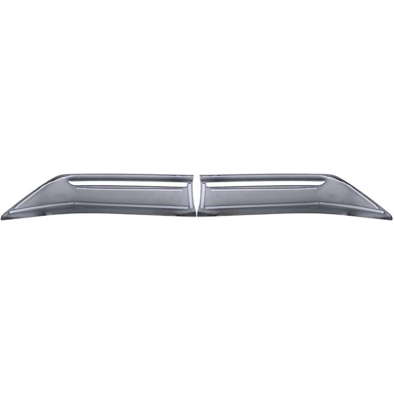 for -V 2020-2021 Carbon Fiber Upper Front Grille Grill Moulding Strips Cover Trim Auto Styling Stick