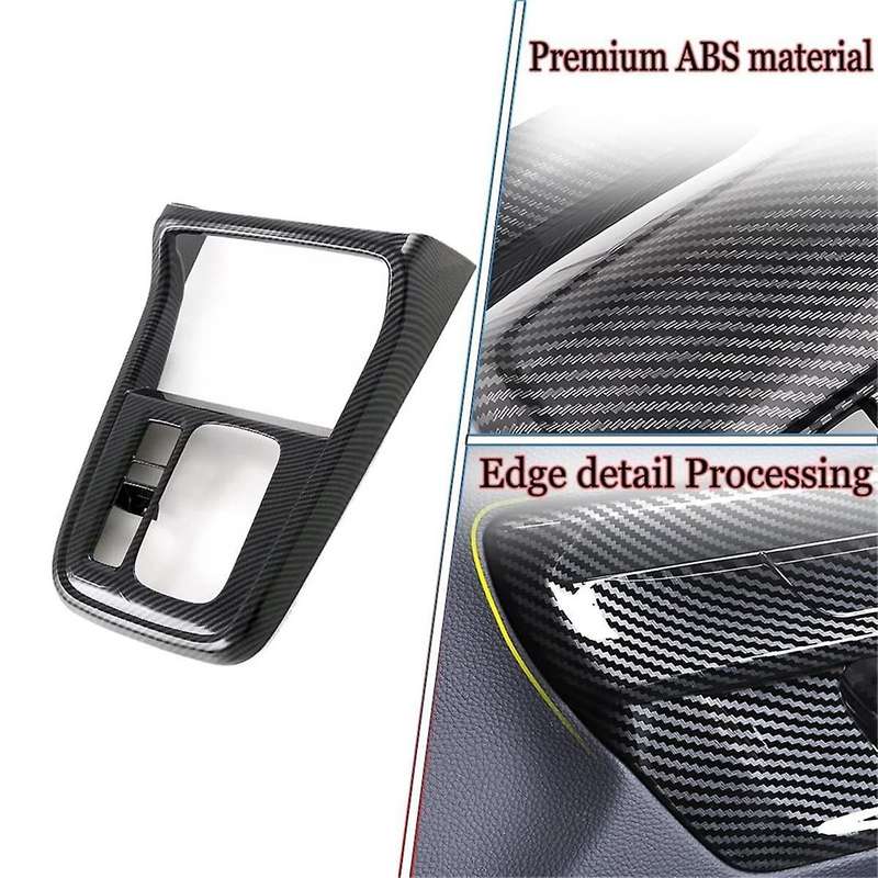 for -v 2023 2024 Lhd Center Console Gear Shift Panel Cover Frame Trim Interior Accessories, Abs Carb