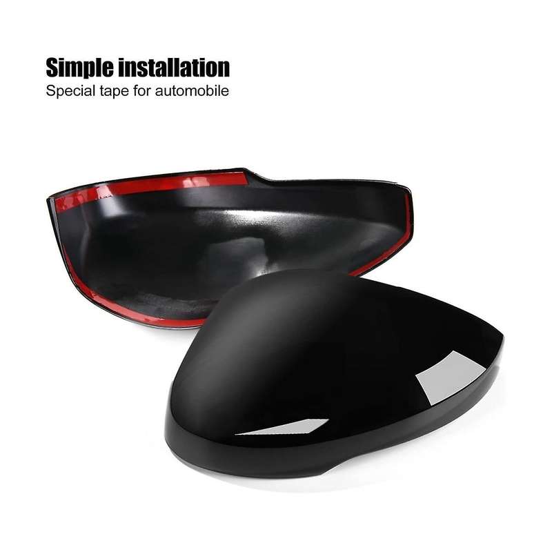 for -v 2023 Accessories Car Door Side Mirror Cover Rearview Mirror Guard Cover Trim Exterior Decorat