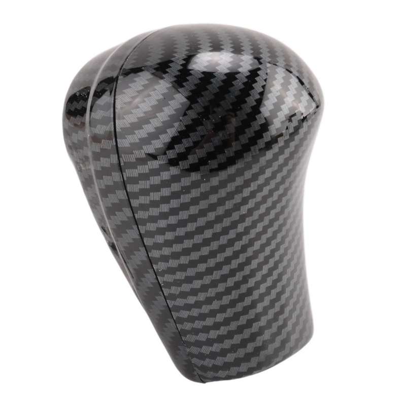 for -V Vezel 2014 to 2018 2019 2020 ABS Carbon Fiber Gear Shift Knob Cover