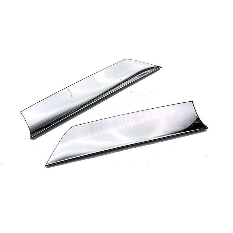 for -V Vezel 2021 2022 Exterior ABS Chrome Rear Door Trunk Strip Edge Moulding Trims Cover