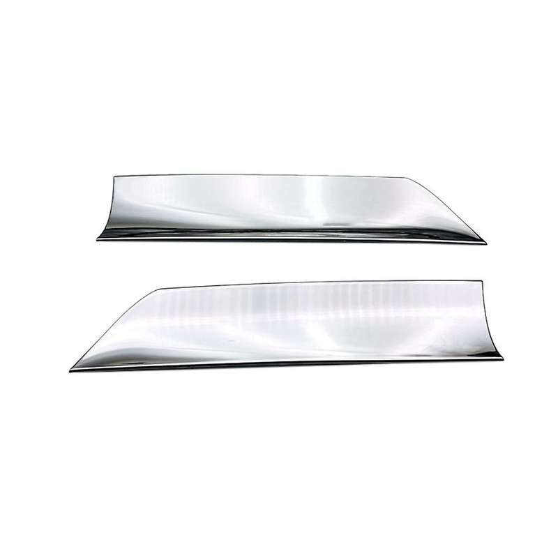 for -V Vezel 2021 2022 Exterior ABS Chrome Rear Door Trunk Strip Edge Moulding Trims Cover