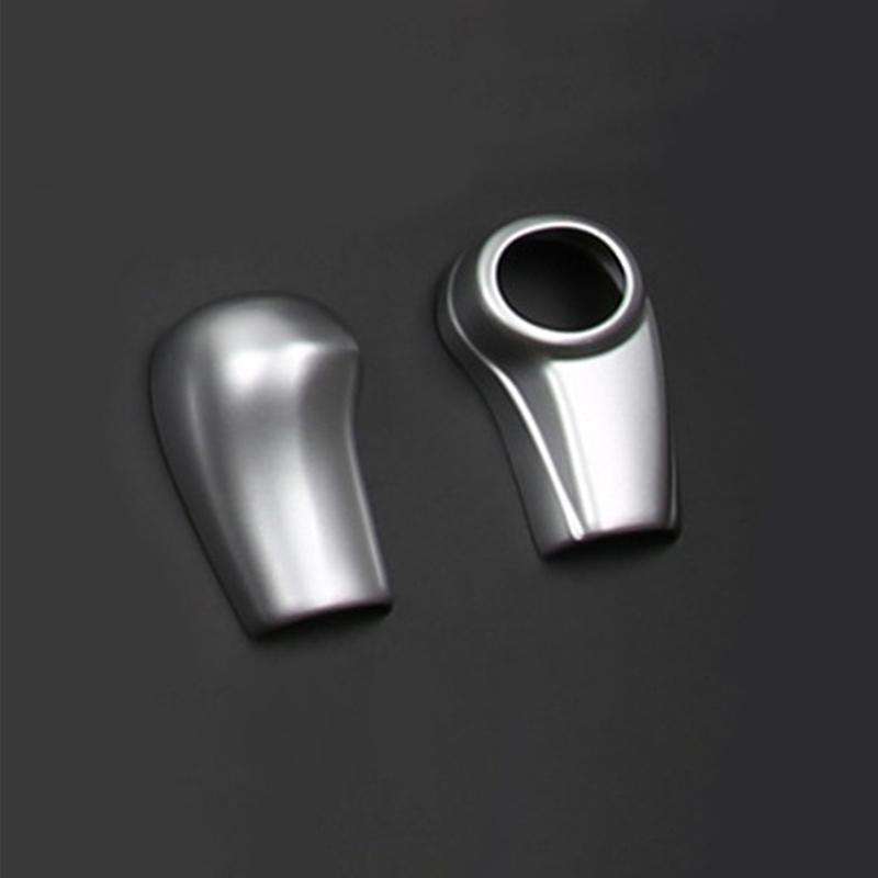 for -V Vezel 2014-2020 Front Gear Shift Head Knob Control Panel Sticker Cover Trim Interior Accessor