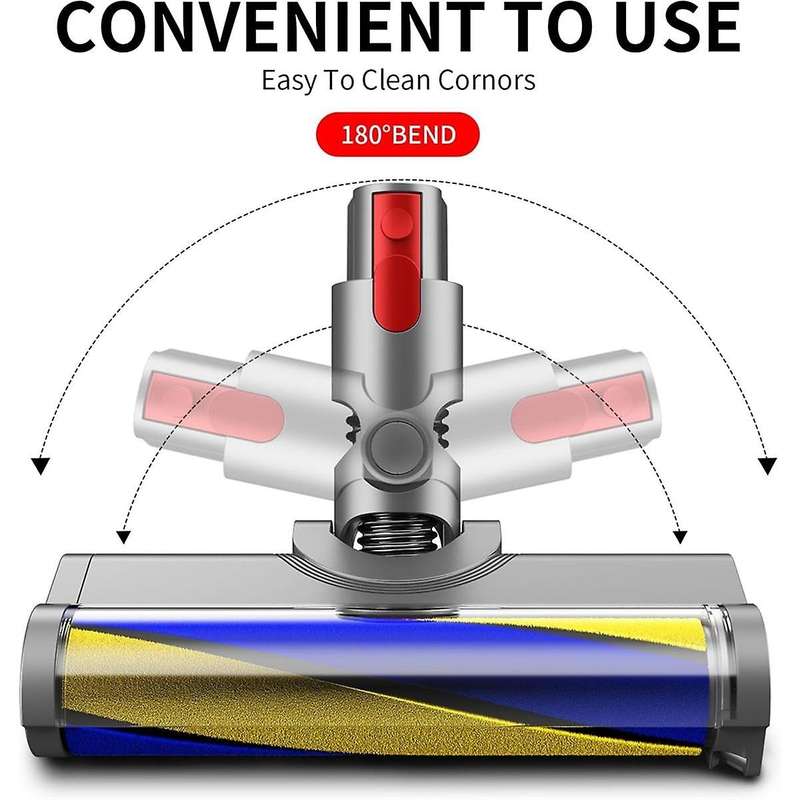 for V7 V10 V11 V15 Vacuum Head Cleaners Attachments with Dust Detector Light, Soft Roller Cleaner H