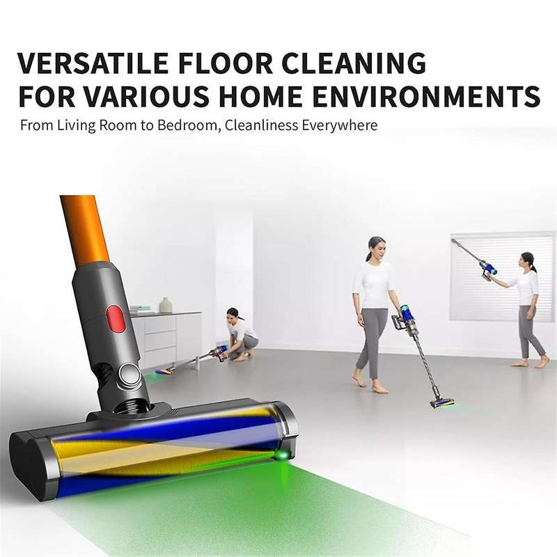for V7 V10 V11 V15 Vacuum Head Cleaners Attachments with Dust Detector Light, Soft Roller Cleaner H