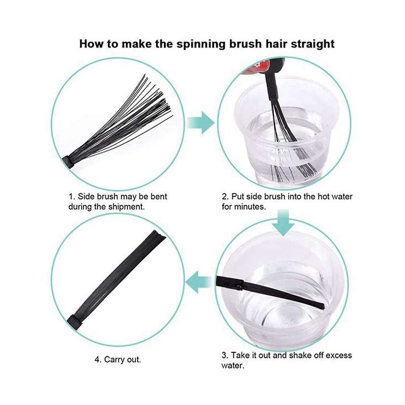 for V8s X750 A7 X800 X785 V80 A9s Robotic Vacuum Cleaner Side Brush Cleaning Brush