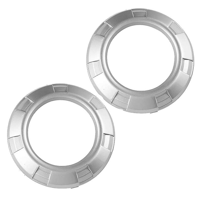for V93 V97 V87 2007-2019 ABS Front Fog Light Lamp Bezel Cover Trim Exterior Garnish Replacement