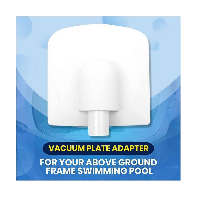 for Vacuum Plate Adapter for Skimmer Filter Pump Systems, 3-pack