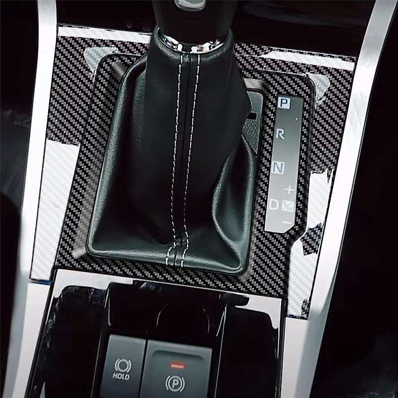 for Veloz 2022+ Carbon Fiber Car Gear Shift Panel Cover Trim