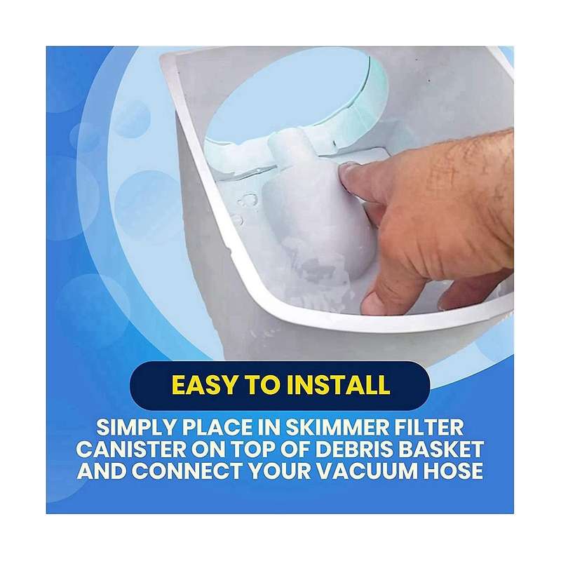 for Vacuum Plate Adapter, Fit for Skimmer Filter Pump Systems,2 Pack