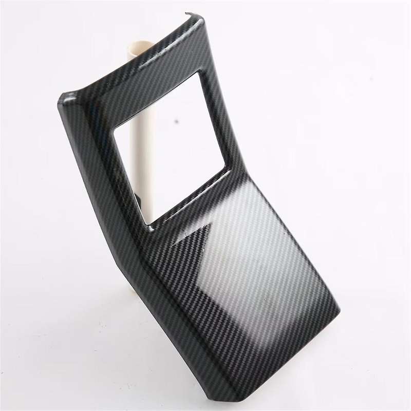 for Veloz 2022-2024 Carbon Fiber Car Rear Air Condition Vent Outlet Cover Trim Interior Accessories