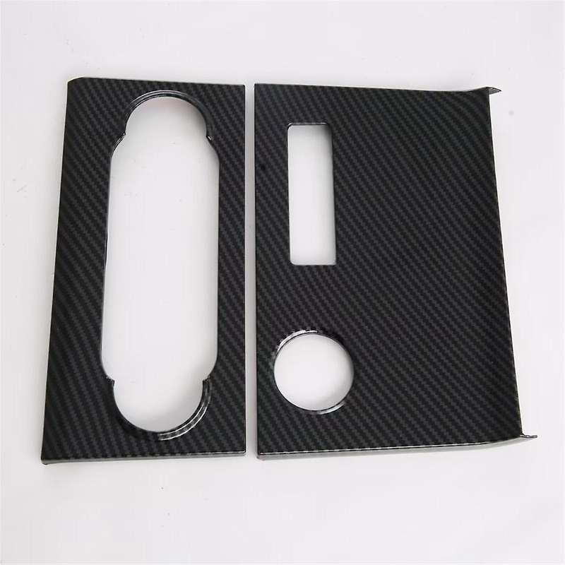 for Veloz 2022-2024 Carbon Fiber Car Center Console AC Switch Cover Panel Trim Interior Accessories