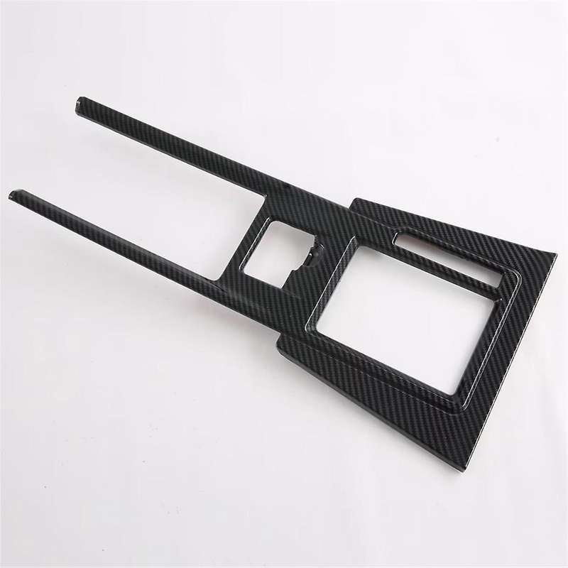 for Veloz 2022-2024 Carbon Fiber Car Center Console Gear Panel Cover Trim Interior Accessories