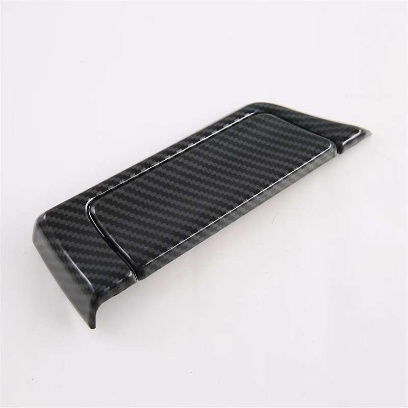 for Veloz 2022-2024 Carbon Fiber Car Co-Pilot Cup Holder Cover Trim Interior Accessories