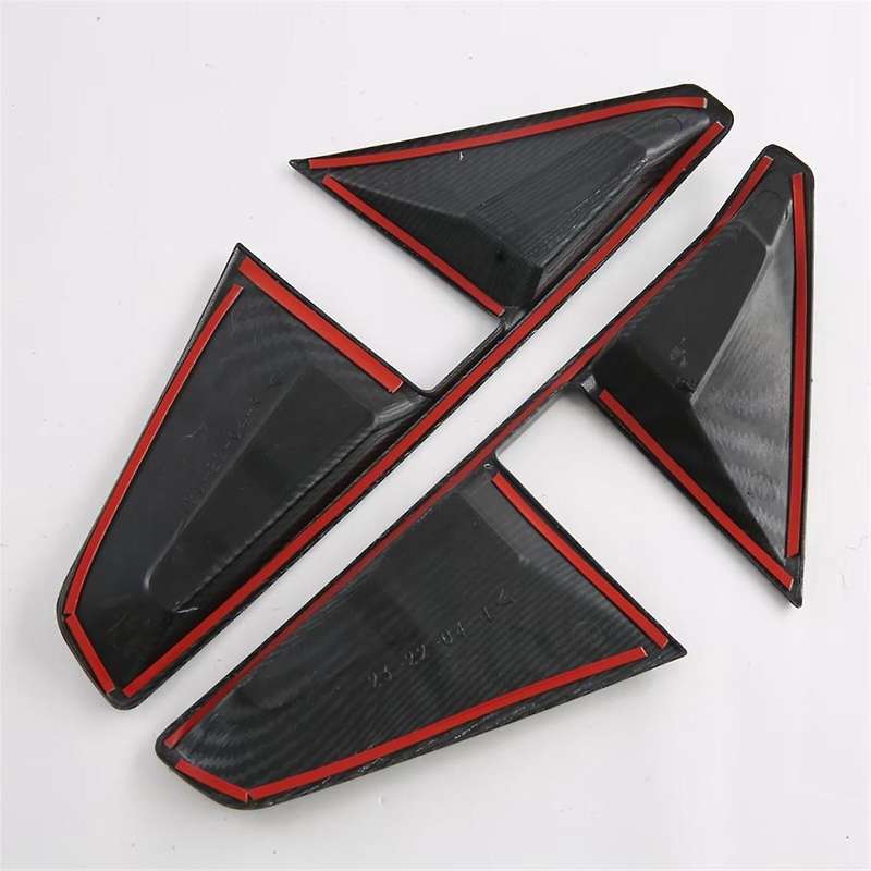 for Veloz 2022-2024 Carbon Fiber Car Rear Fog Light Lamp Cover Frame Trim Accessories