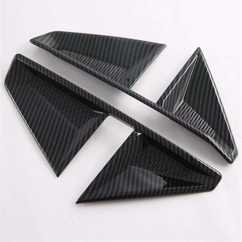 for Veloz 2022-2024 Carbon Fiber Car Rear Fog Light Lamp Cover Frame Trim Accessories