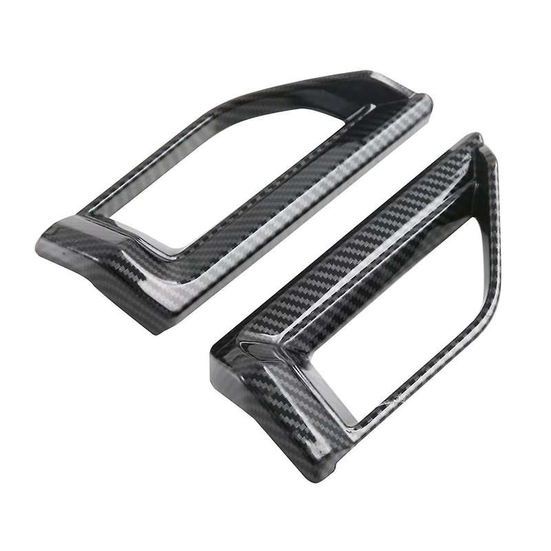 for Veloz 2022-2024 Carbon Fiber Car Center Dashboard Side Air Outlet Cover Trim Interior Accessorie
