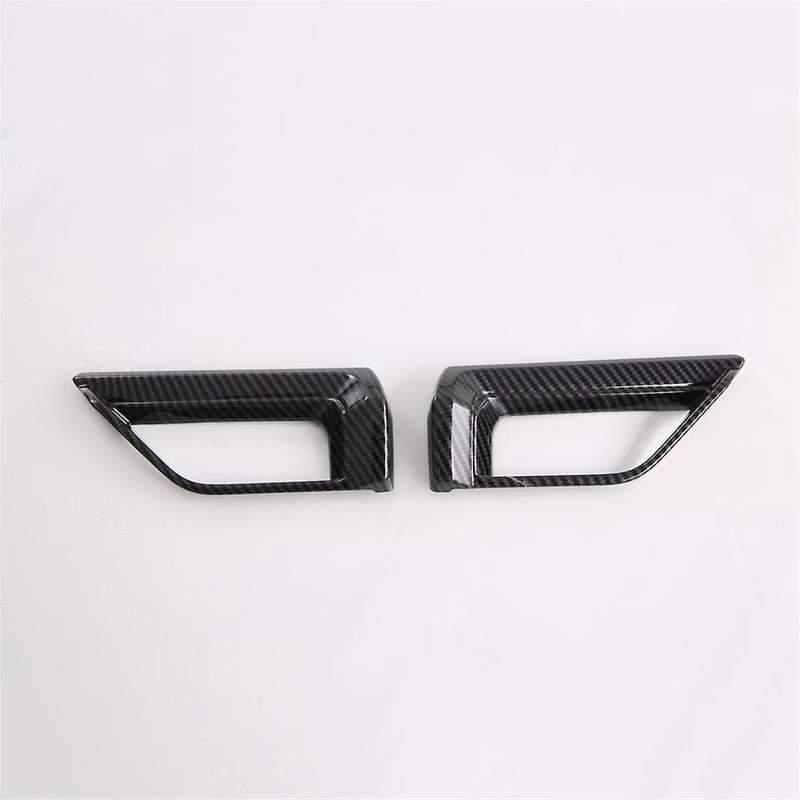 for Veloz 2022-2024 Carbon Fiber Car Center Dashboard Side Air Outlet Cover Trim Interior Accessorie