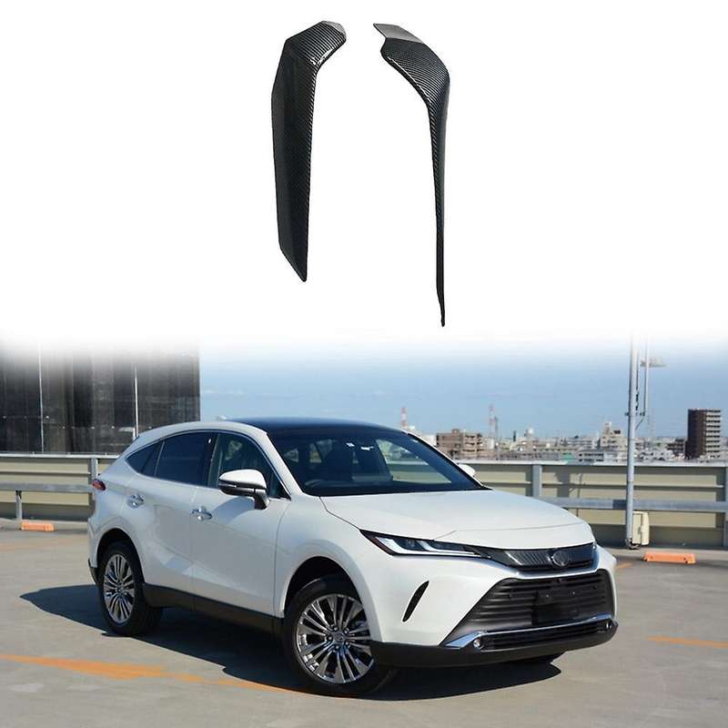 for Venza XU80 2020 2021-2022 ABS Carbon Fiber Car Interior Center Control Panel Side Strips Cover T