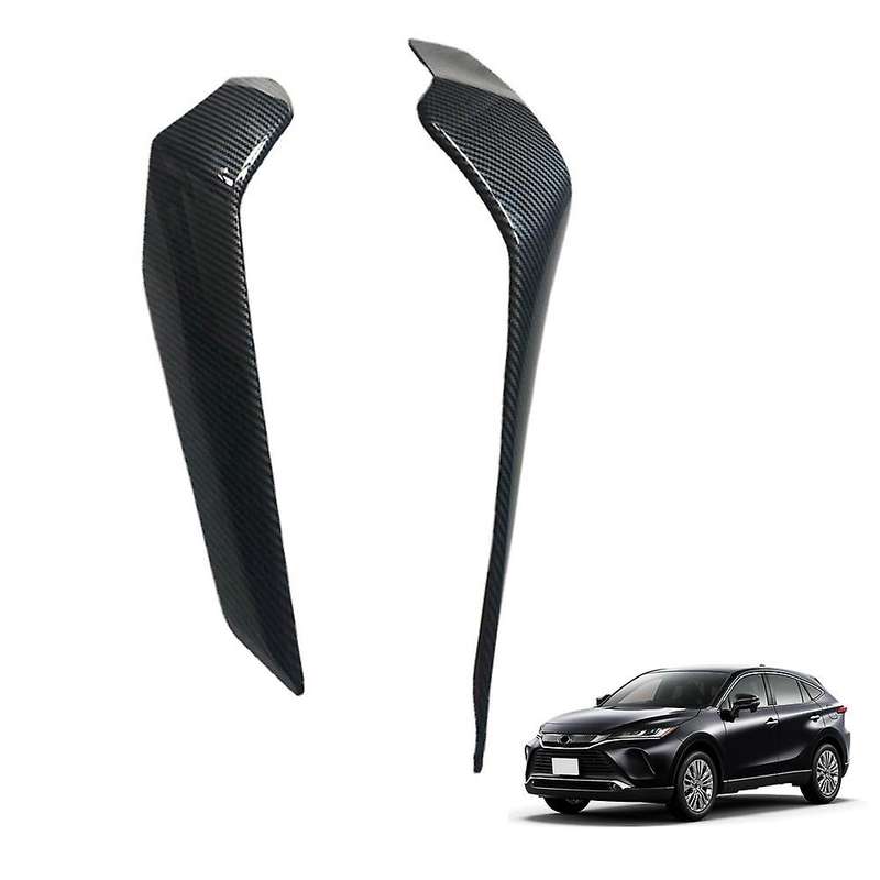 for Venza XU80 2020 2021-2022 ABS Carbon Fiber Car Interior Center Control Panel Side Strips Cover T
