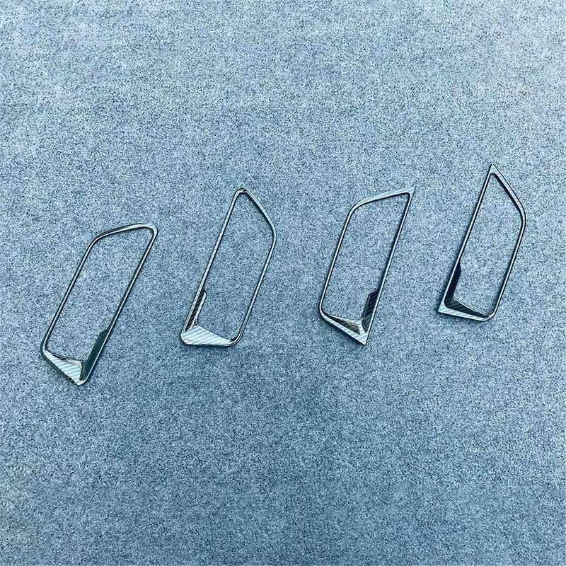 for Venza Xu80 2020 2021 Car Accessories Abs Inner Door Handle Cover Catch Bowl Trim Insert Bezel Fr