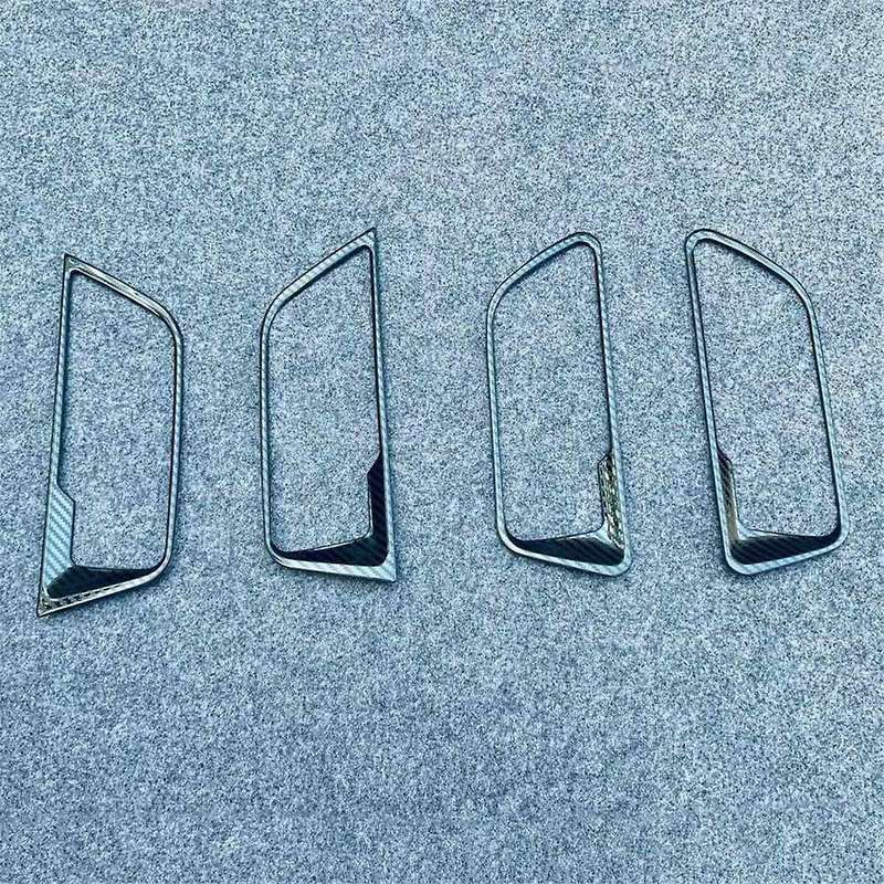 for Venza Xu80 2020 2021 Car Accessories Abs Inner Door Handle Cover Catch Bowl Trim Insert Bezel Fr
