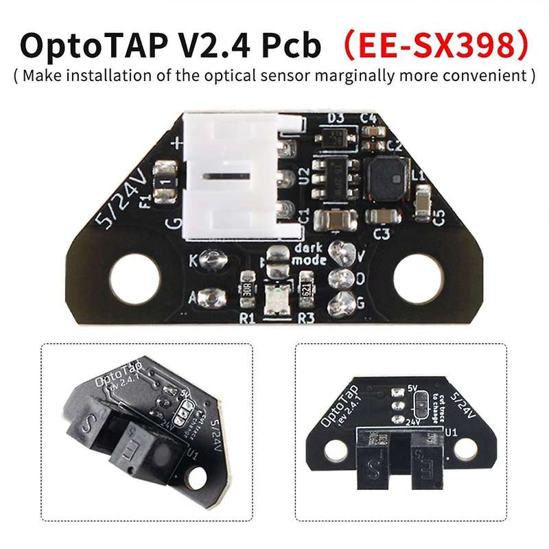 for Voron Tap V2.4 Kit OptoTap V2.4 Pcb with RC8 Printing Parts Support 5V/24V for Voron 2.4 Trident