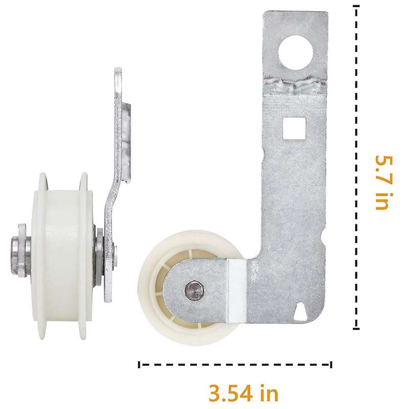 for W10837240 Dryer Idler Pulley with Bracket,Replace Part for Dryer