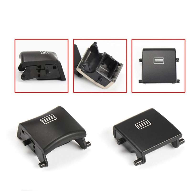 for W166 W292 W463 Car Sunroof Window Switch Button Cover Plastic for Ml Gle Gls Light Gray