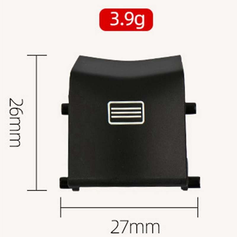 for W166 W292 W463 Car Sunroof Window Switch Button Cover Plastic for Ml Gle Gls Light Gray