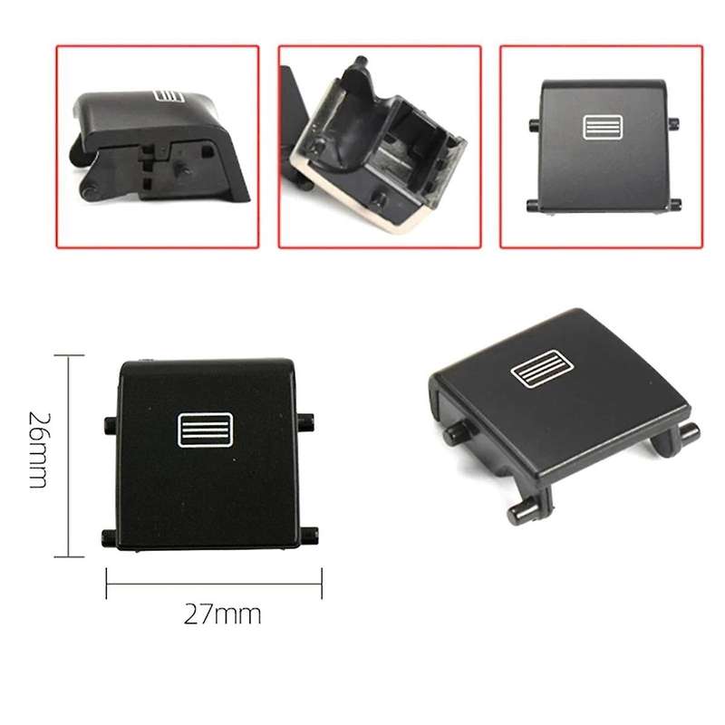 for W166 W292 W463 ML300 GL350 GLE320 GLS Car Sunroof Window Switch Button Cover, C