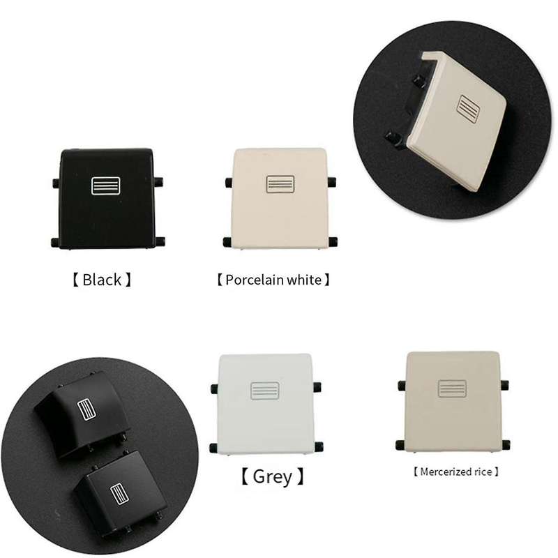 for W166 W292 W463 ML300 GL350 GLE320 GLS Car Sunroof Window Switch Button Cover, C