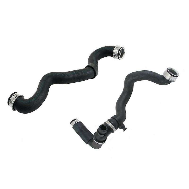 for W203 C230 2003-2005 Pair Set of Lower & Upper Radiator Coolant Hoses 2035015782/2035015582