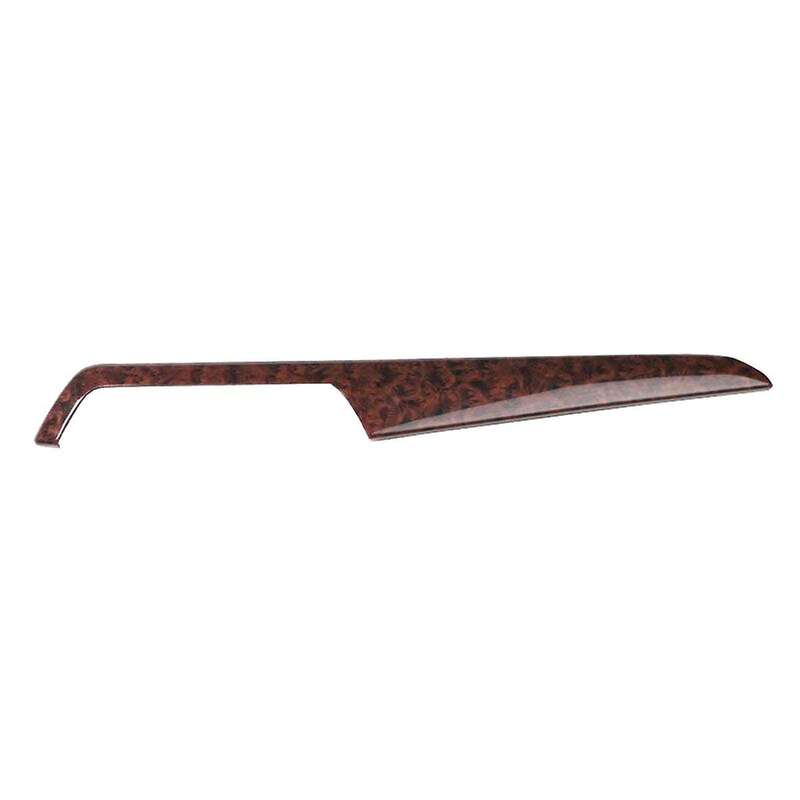 for W204 C-Class 2010-2013 Red Wood Grain Center Console Dash Stirp Trim