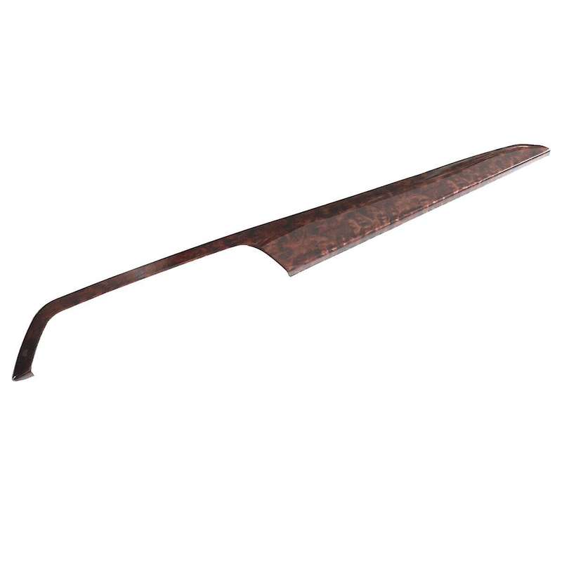 for W204 C-Class 2010-2013 Red Wood Grain Center Console Dash Stirp Trim